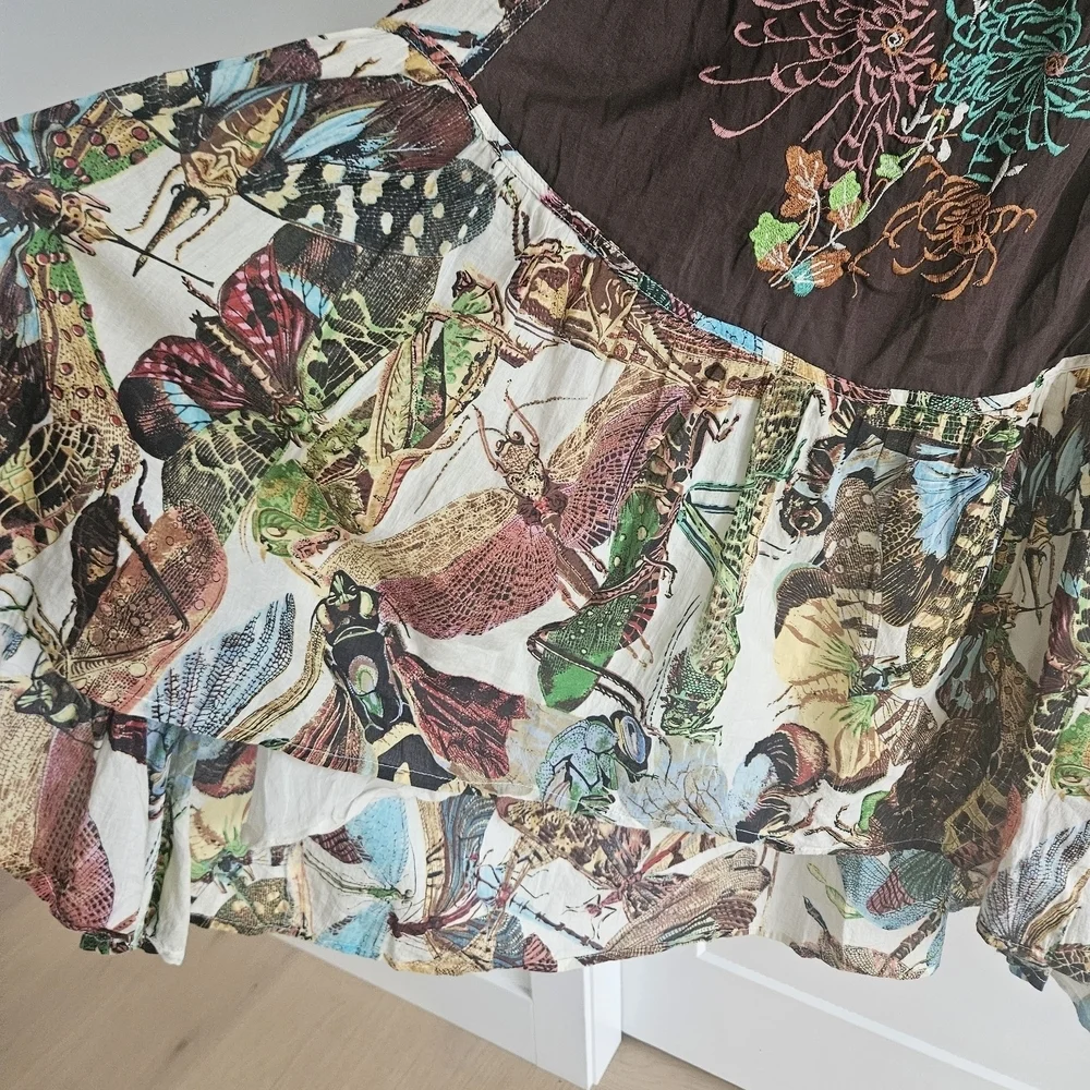 Minkas Bohemian Tropical Print Maxi Dress - Picture 4 of 6